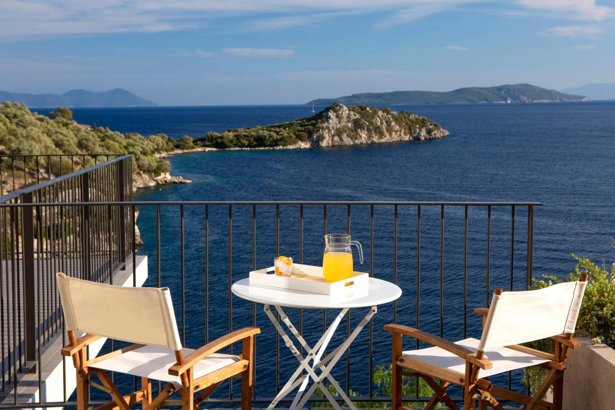 Villa Kalamos - Modern Villa In Sivota Bay With Direct Access To Sea エクステリア 写真